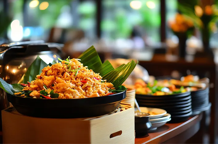 Asian Inspired Food Stations